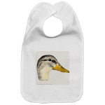 Get This Duck Mallard Hen Watercolor Baby Bib by NANCE